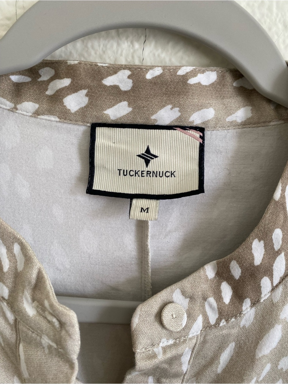 Tuckernuck Antelope Royal Shirt Dress Fawn - Picture 2 of 5